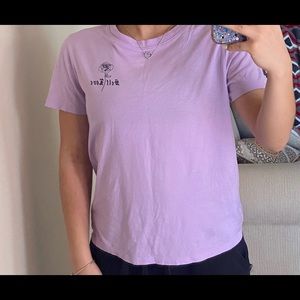 Forever 21 Purple Short Sleeve Tee